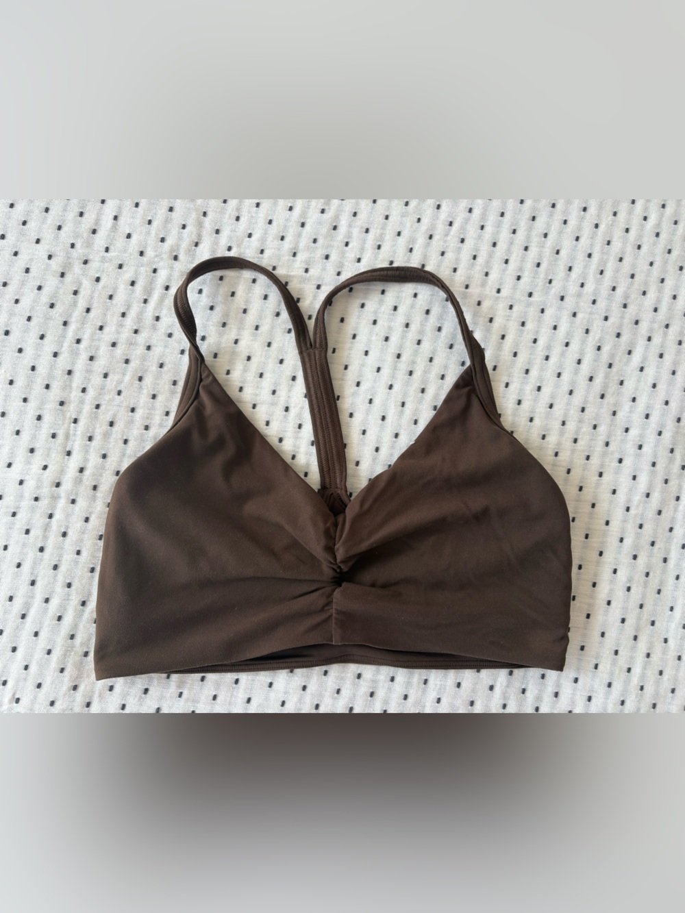 Flow Y Ruched Bra - Picture 3 of 3